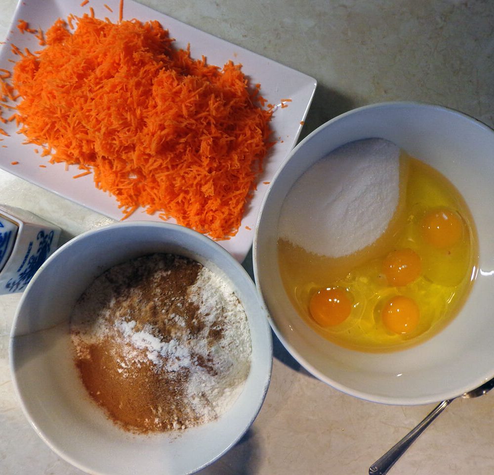 Příprava těsta - 1. krok